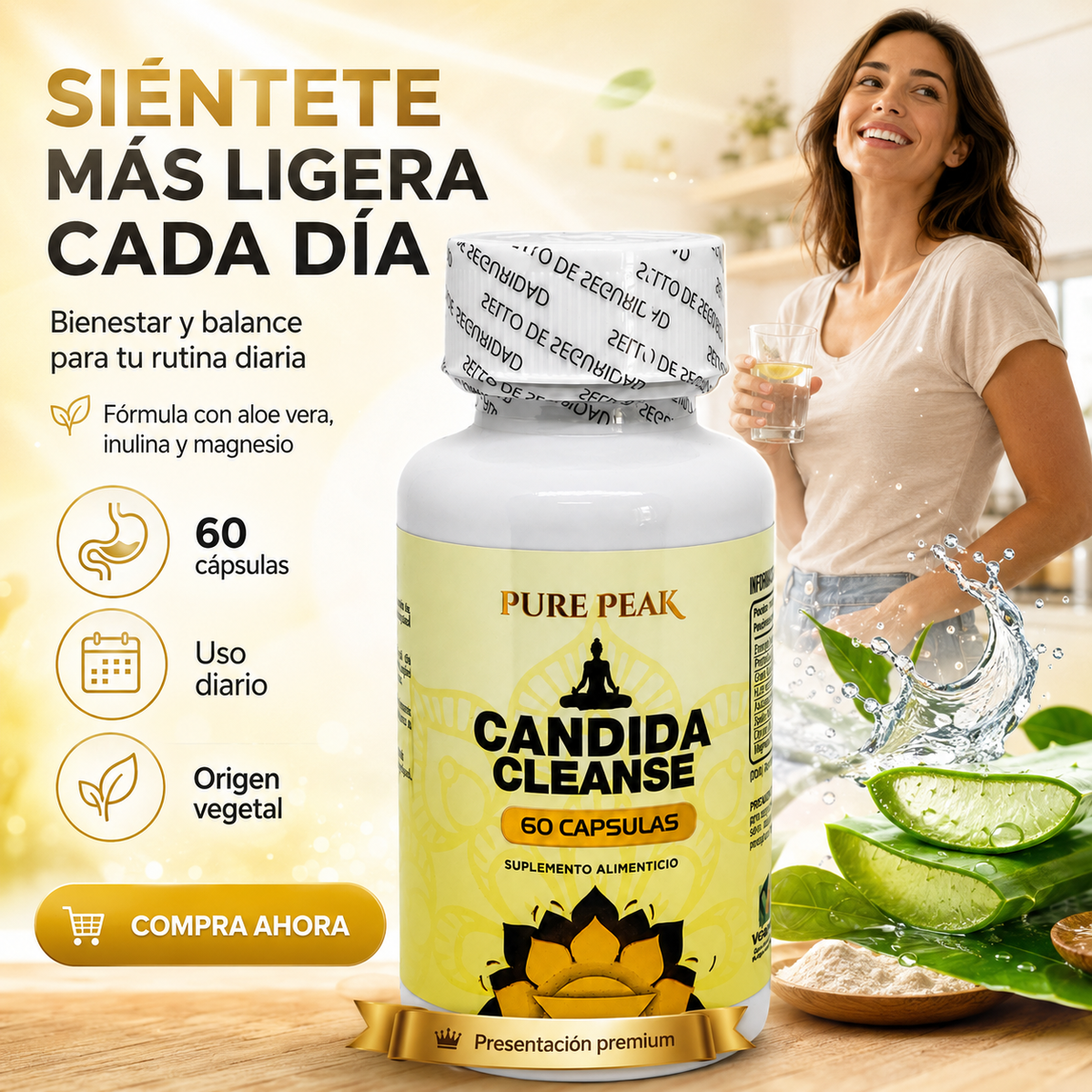 CANDIDA CLEANSE 60 Cápsulas