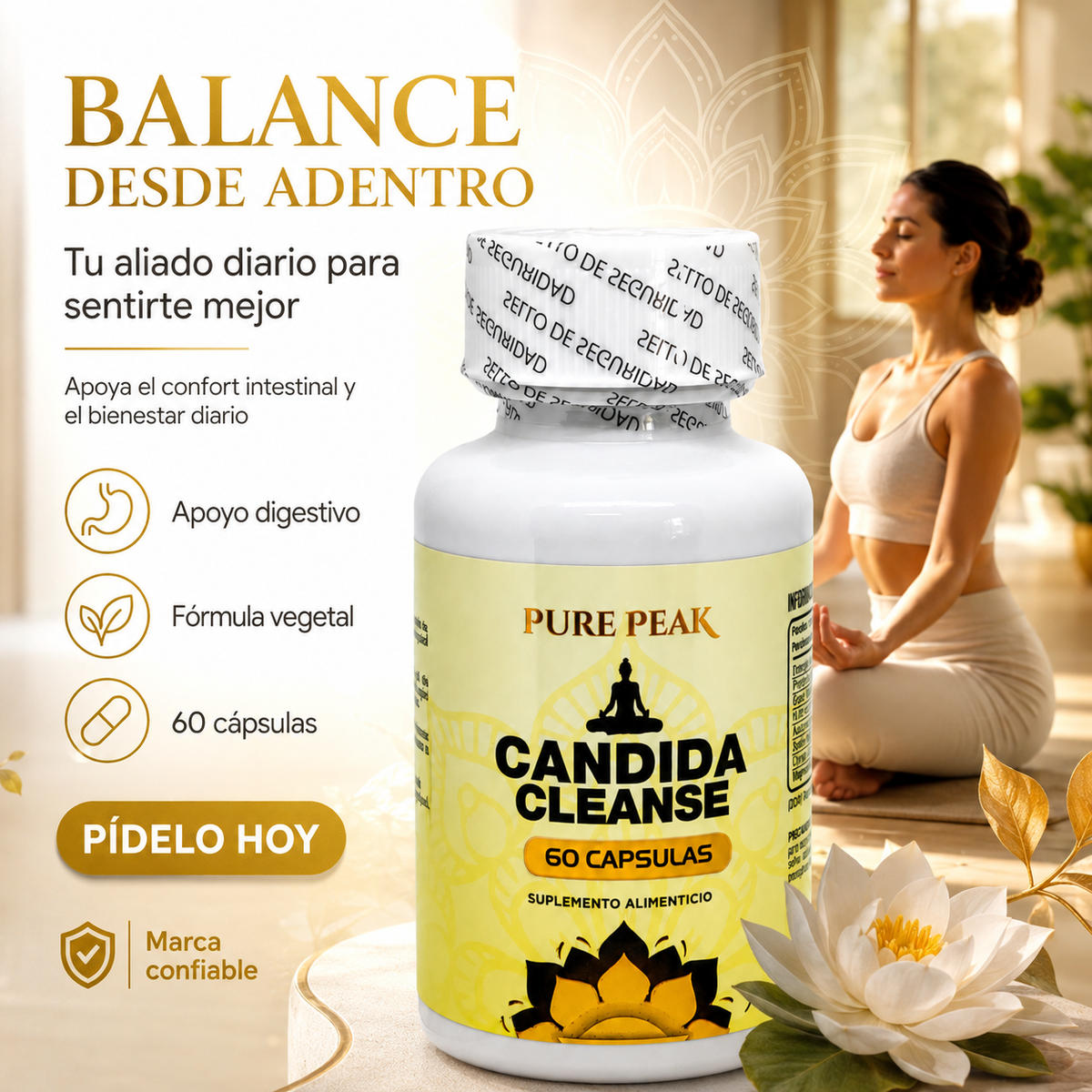 CANDIDA CLEANSE 60 Cápsulas