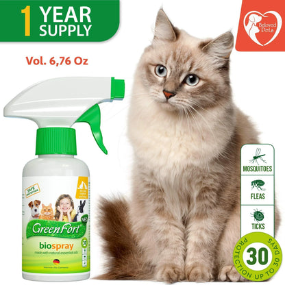 Flea & Tick Home Spray for Dogs Cats & Ferrets Mosquito Repellent