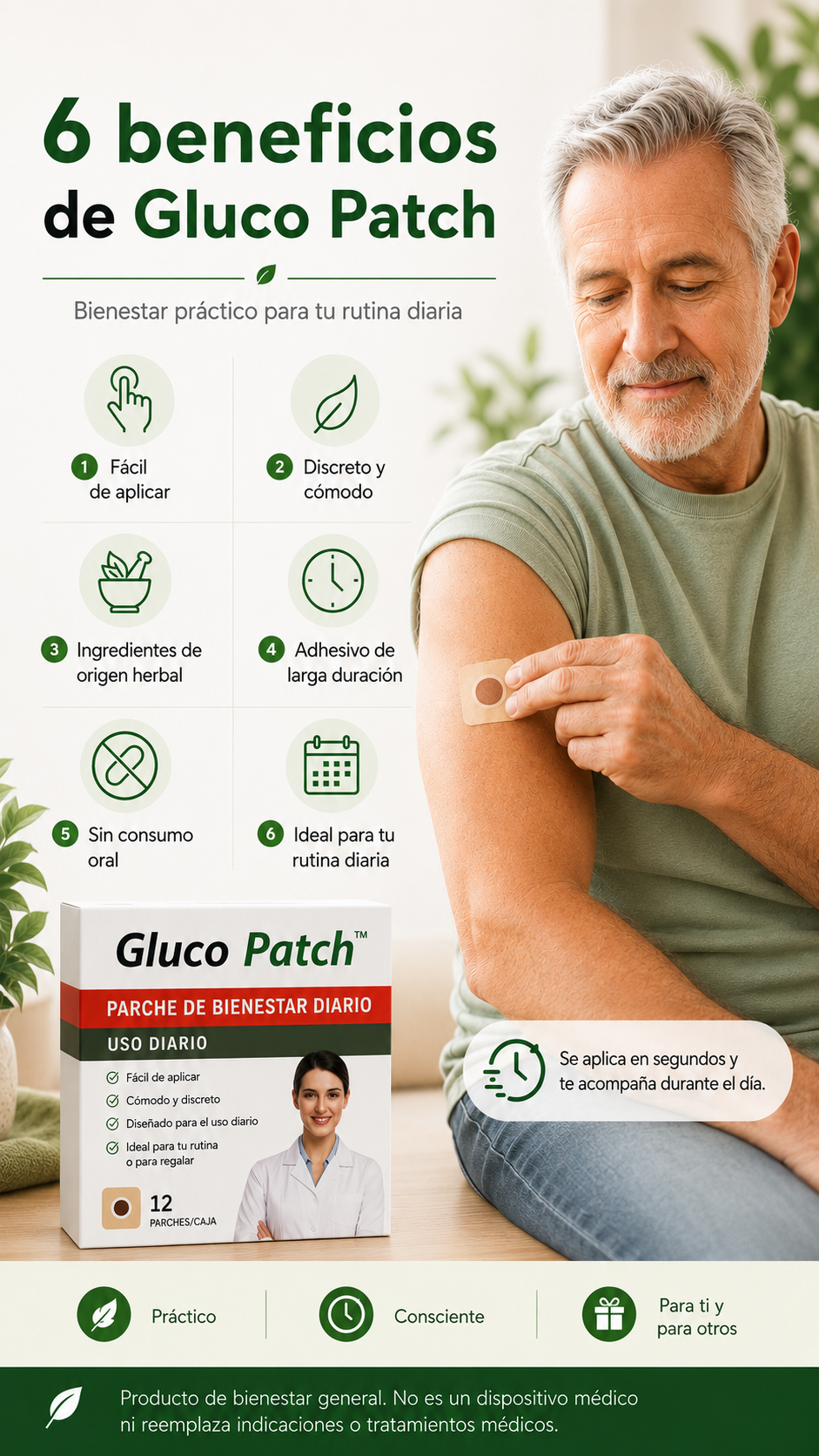 GlucoPatch™ Parche regulador azucar
